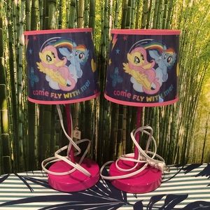 Set of 2 My Little Pony Lamps